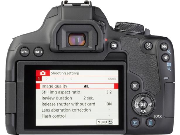 Canon EOS 850D - thumbnail rear