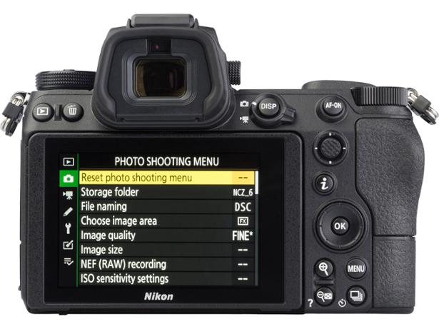 Nikon Z6 - thumbnail rear