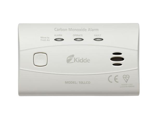Kidde Long Life Carbon Monoxide Alarm 10LLCO