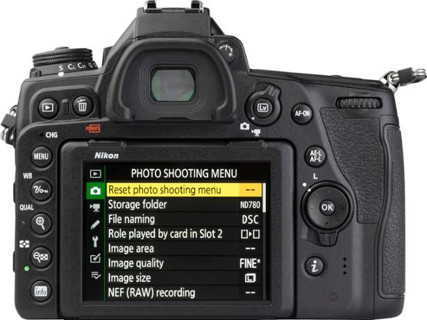 Nikon D780  - thumbnail rear