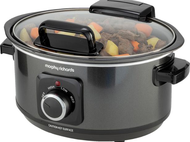 Morphy Richards Morphy Richards Sear and Stew Digital Slow Cooker 6.5L 461012 Red Slowcooker 