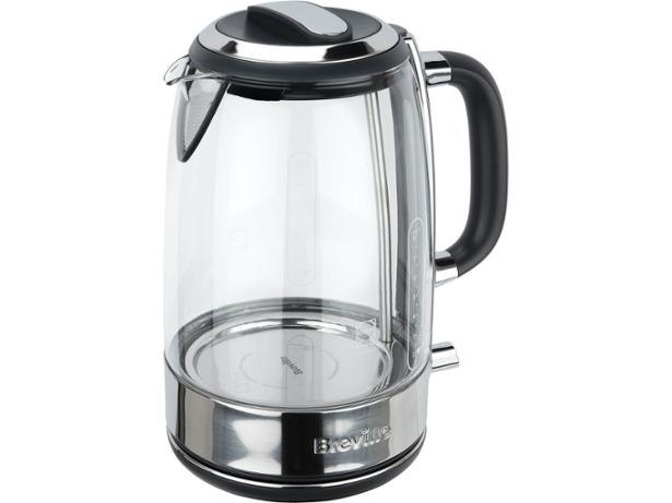 breville the crystal clear glass kettle
