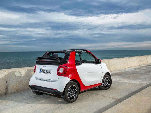 Smart ForTwo Cabriolet (2016-2019) - thumbnail rear