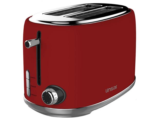 Linsar Toaster KY865RED front view