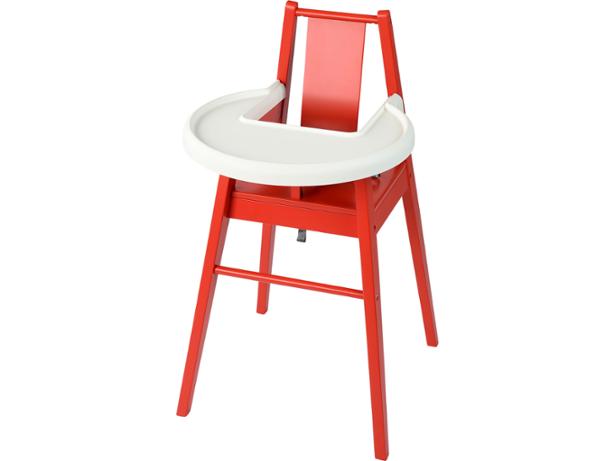 Wood High Chair Ikea  - Ikea Agam Chair Kid Junior Children High Chair With Footrest Solid Wood White.
