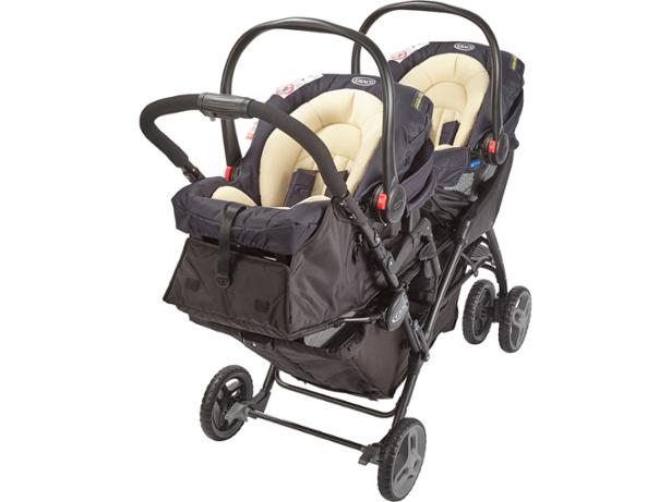 Graco Stadium Duo click connect travel system - thumbnail front