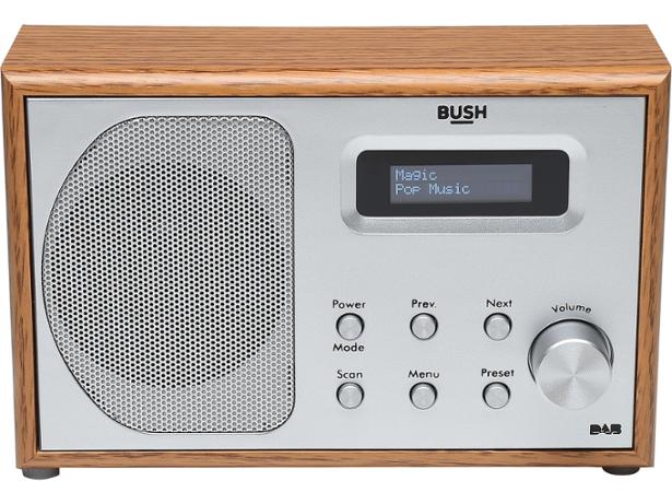 Bush DAB Wooden Radio, DAB-1207 (743/4356)