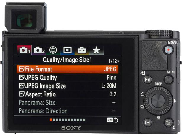 Sony Cyber-shot DSC-RX100 VA - thumbnail rear
