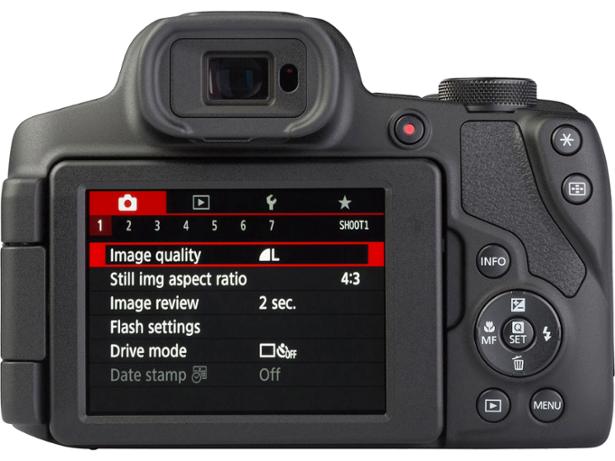 Canon PowerShot SX70 HS - thumbnail rear
