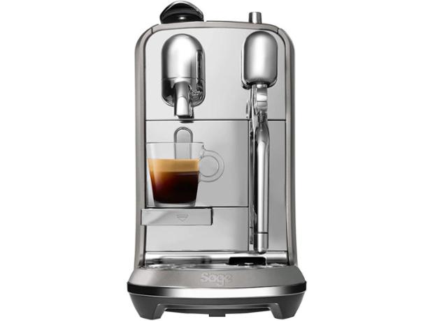 Machine à Café Nespresso Creatista Plus Sage - Avec Buse Vapeur Automatique Pour Lait, 11 Programmes, Noire Mat
