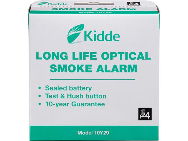 Kidde 10Y29 Long Life Optical Smoke Alarm