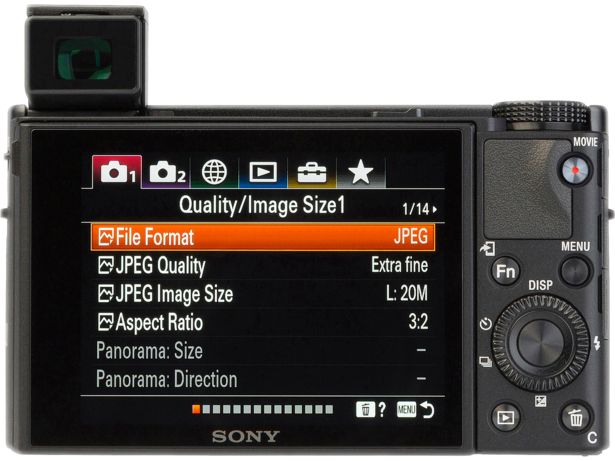 Sony Cyber-shot DSC-RX100 VII - thumbnail rear