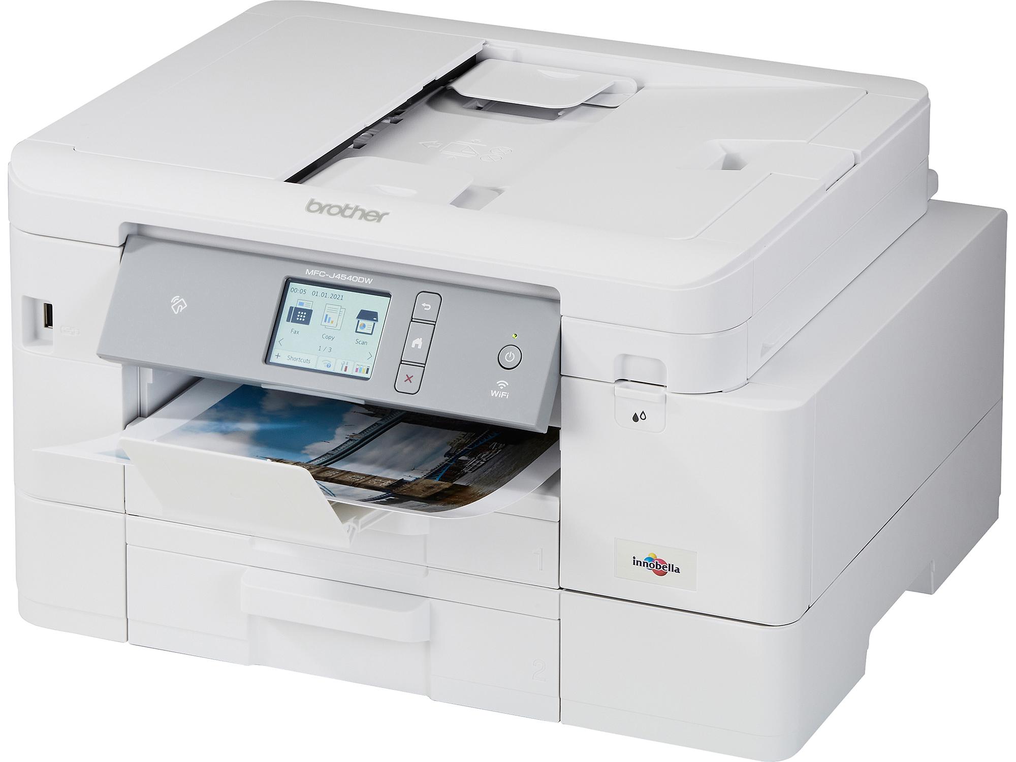 Brother MFCJ4540DWXL review Allinone inkjet Colour Printers and
