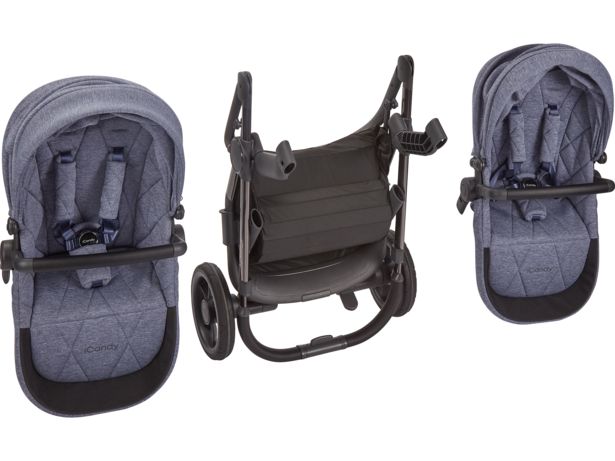 iCandy Orange 2021 double travel system - thumbnail rear