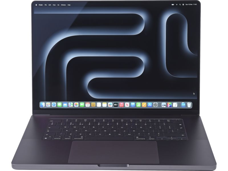 Apple MacBook Pro 16-inch (M3 Pro, late 2023) front view