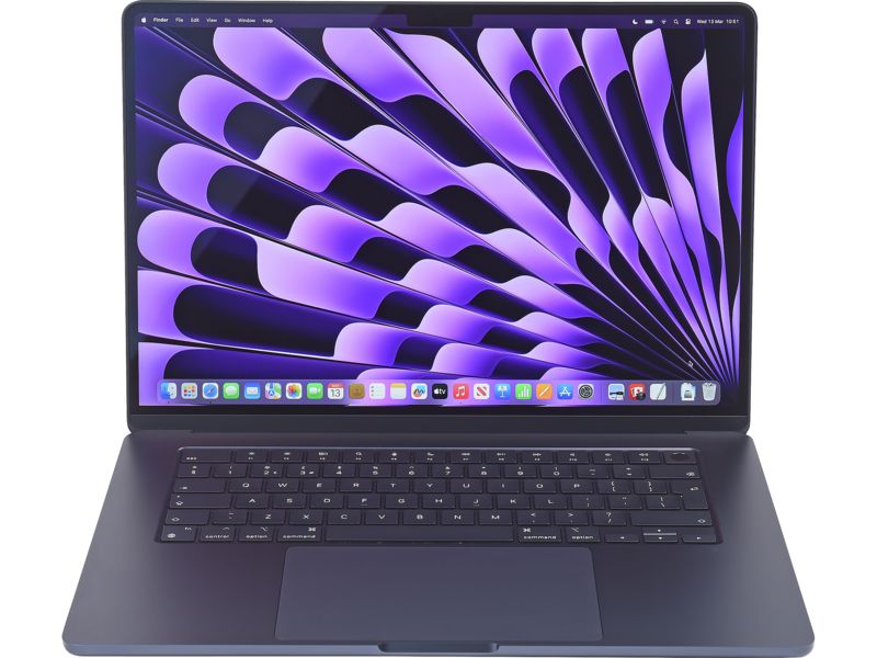 Apple MacBook Air 15-inch (M3, 2024) front view