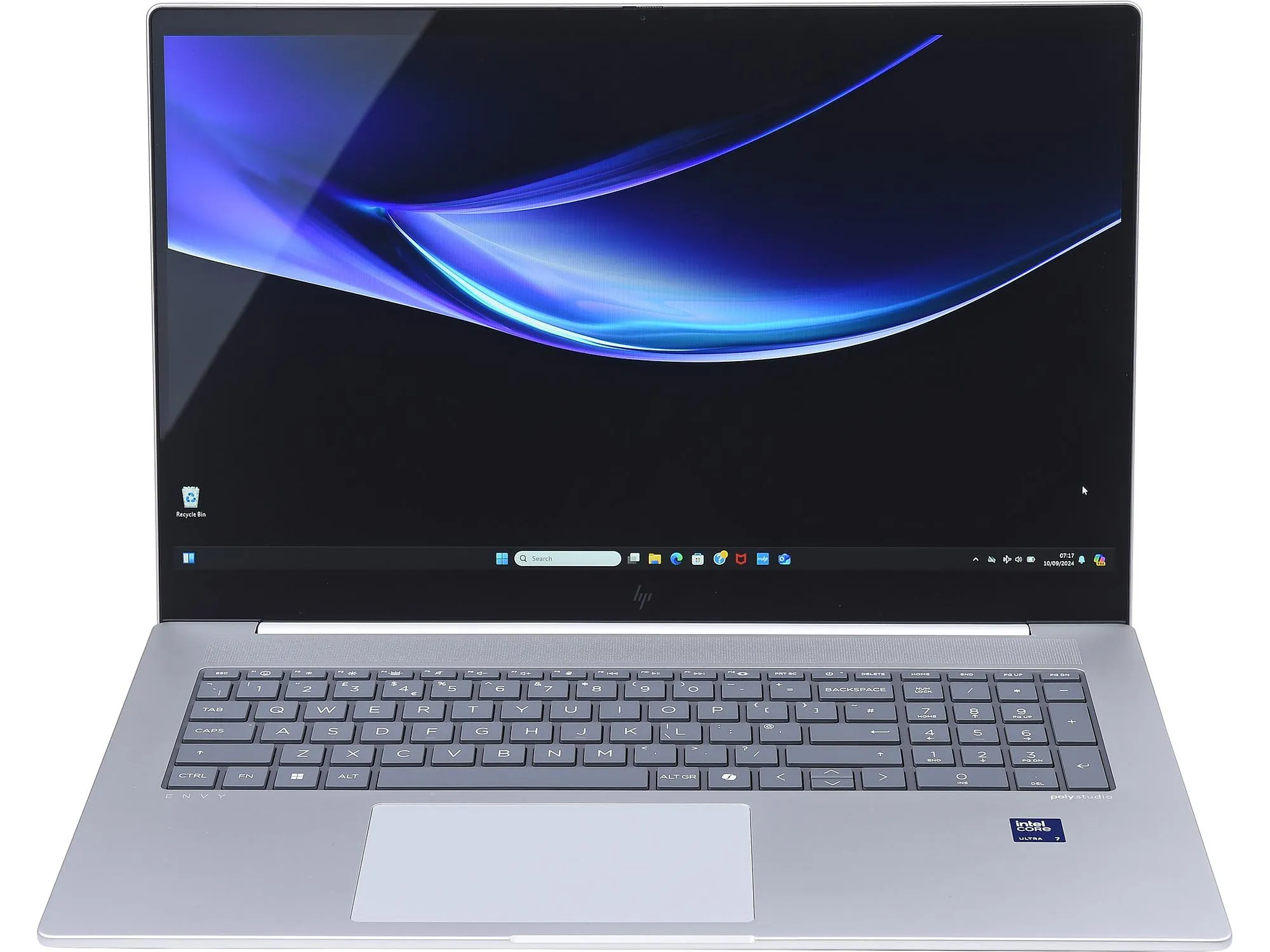 HP Envy 17-da0001na review Intel Core Ultra