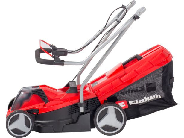 thumbnail image 2 of Einhell GE-HM 18/38 Li Cordless Manual Lawn Mower – Solo Power X-Change (18V, Ball Bearing Cutting Axle With 5 Blades) Delivered Without Battery Or Charger 2 of 10