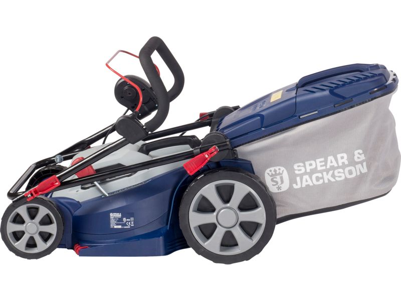 Spear & Jackson 37cm Corded Rotary Lawnmower - 1600W - thumbnail side