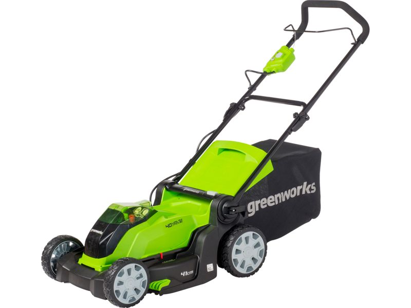 Greenworks 40V 41cm GWG40LM41K2X - thumbnail front