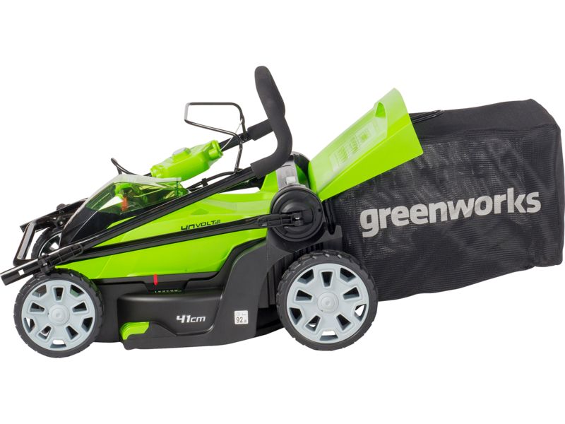 Greenworks 40V 41cm GWG40LM41K2X - thumbnail side