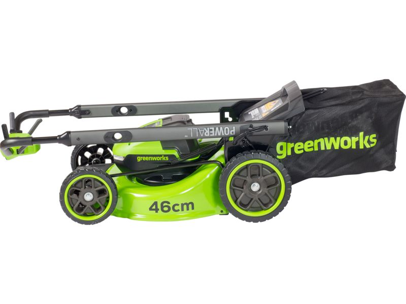 Greenworks POWERALL 48V (24V x 2) Lawn Mower 46cm SP Gen. II (MO48L424-01) - thumbnail side