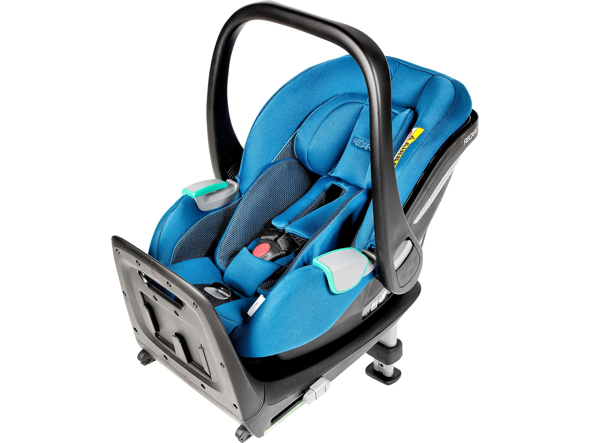 Recaro Avan + Avan/Kio Base review | i-Size baby Isofix and belt ...