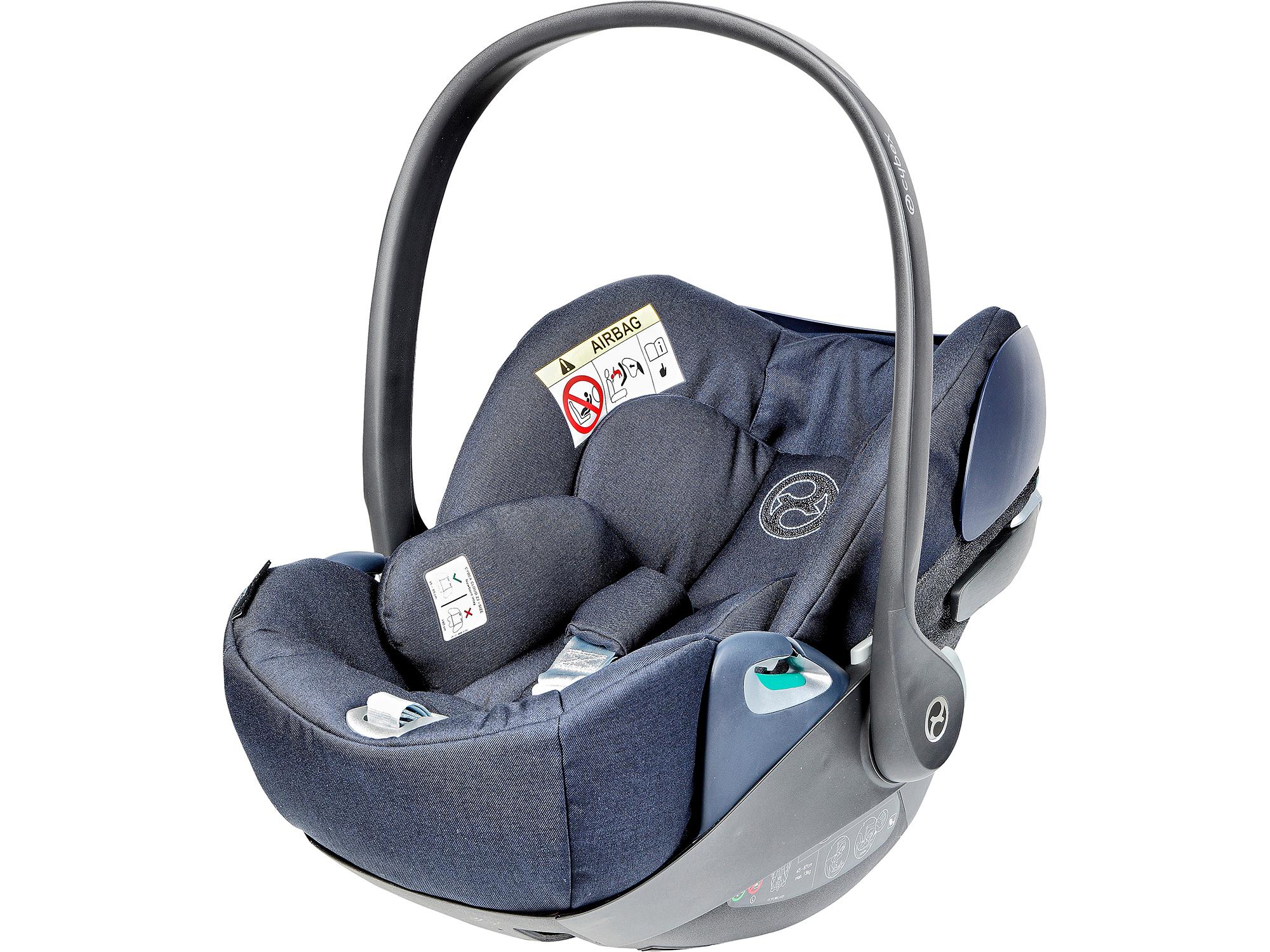 Cybex Cloud Z2 iSize (belted) review iSize baby Isofix and belt