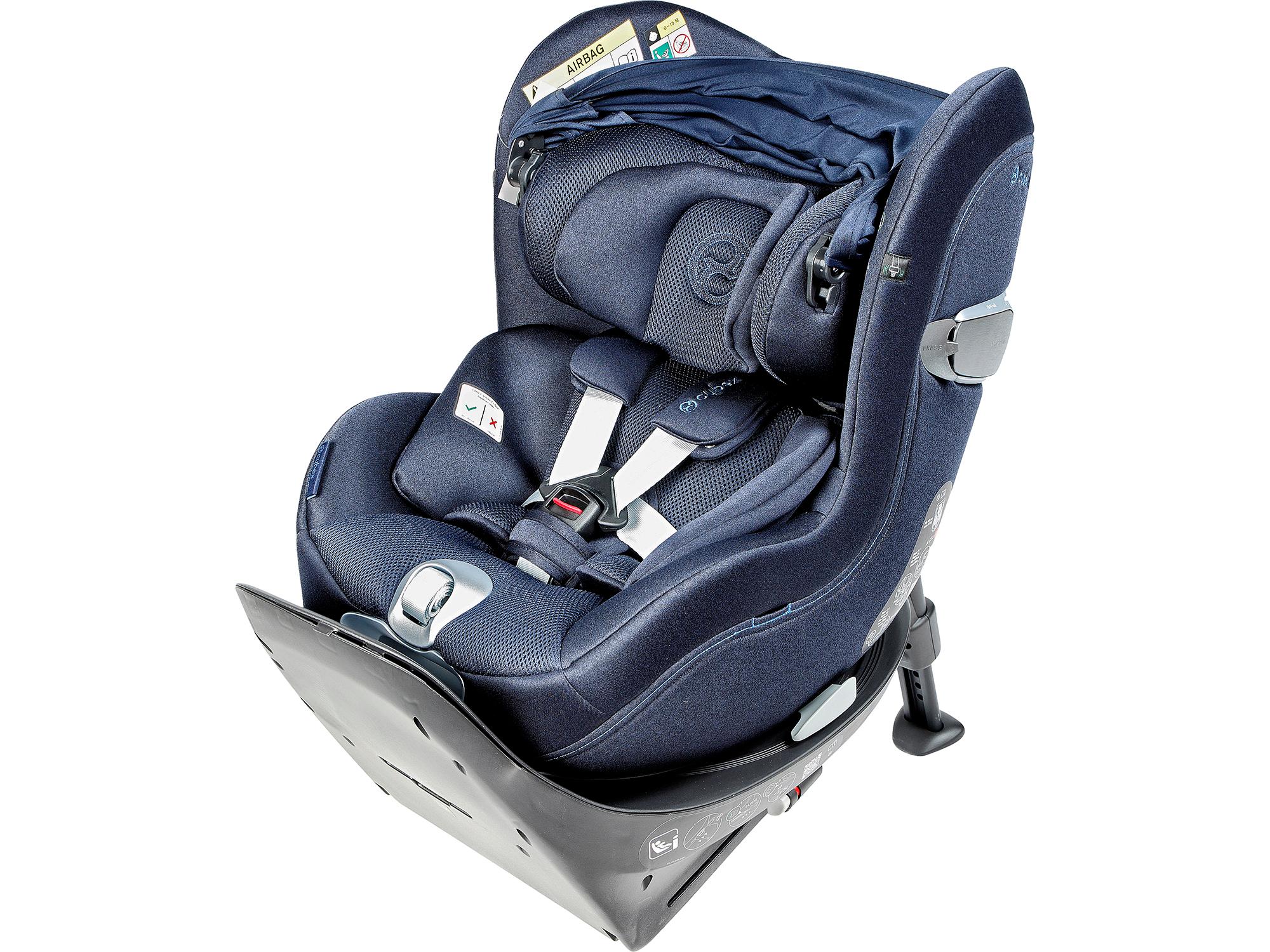 Cybex Sirona T iSize + Base T review iSize baby to toddler Isofix installation only Extended
