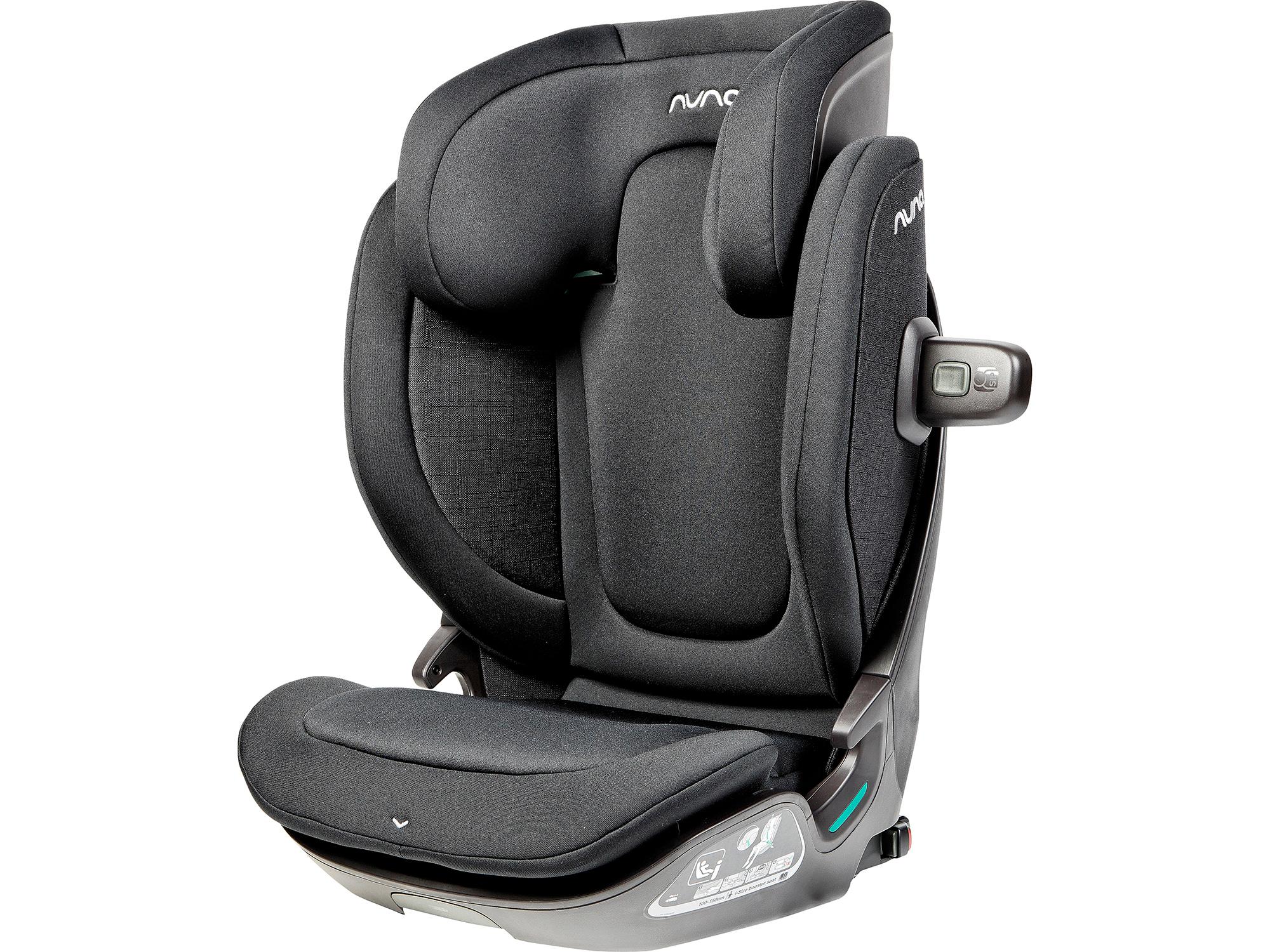 Nuna Aace LX review i-Size child Vehicle seatbelt and isofix