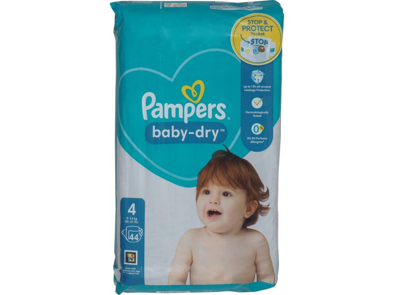 Pampers Baby-Dry front view
