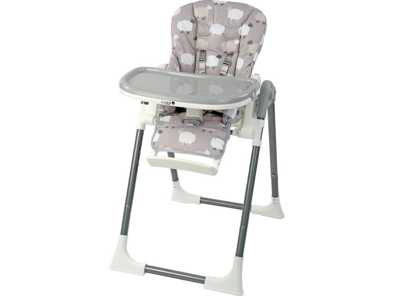 Cuggl Sheep Highchair - thumbnail front