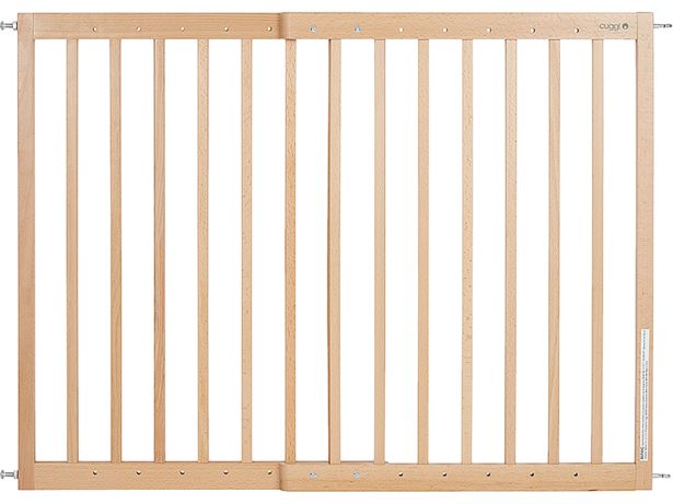 Cuggl Wall Mount Wooden Extending Safety Gate