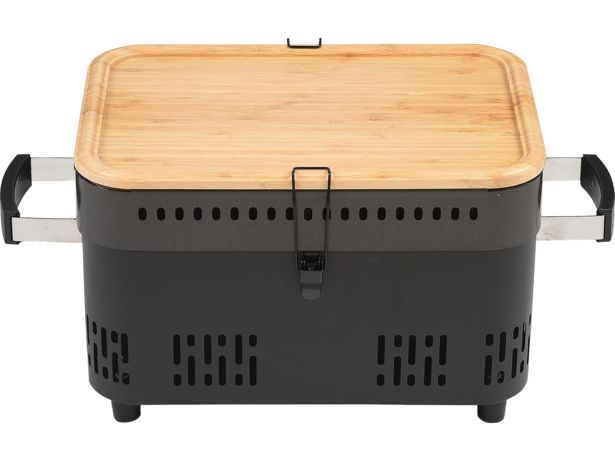 Argos Home Table Top Charcoal BBQ - Black 961/1672 - thumbnail side