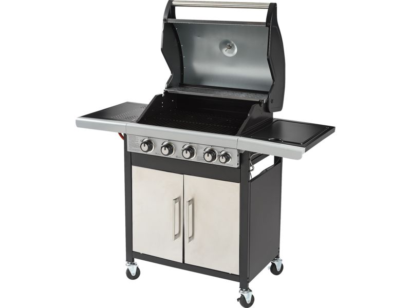 Argos Home Deluxe Burner Stainless Steel BBQ 953/8559 - thumbnail front