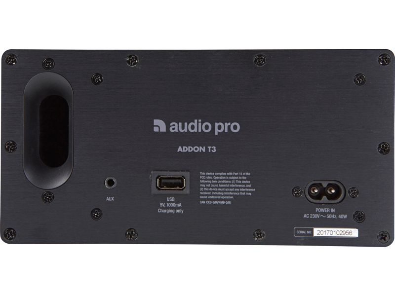 Audio Pro Addon T3+ - thumbnail rear