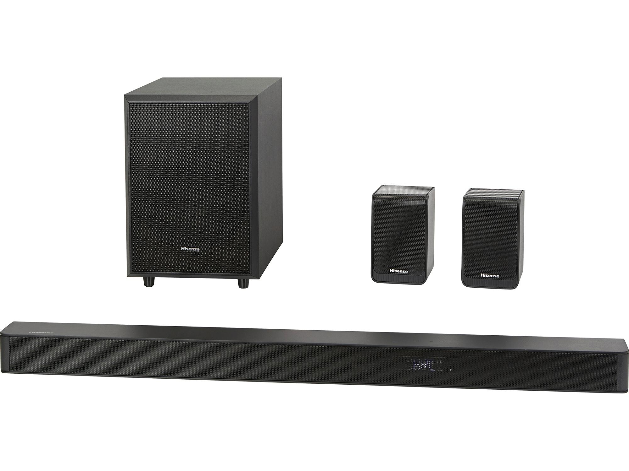 Hisense AX5100G review | Separate subwoofer Dolby Atmos Sound bar - Which?