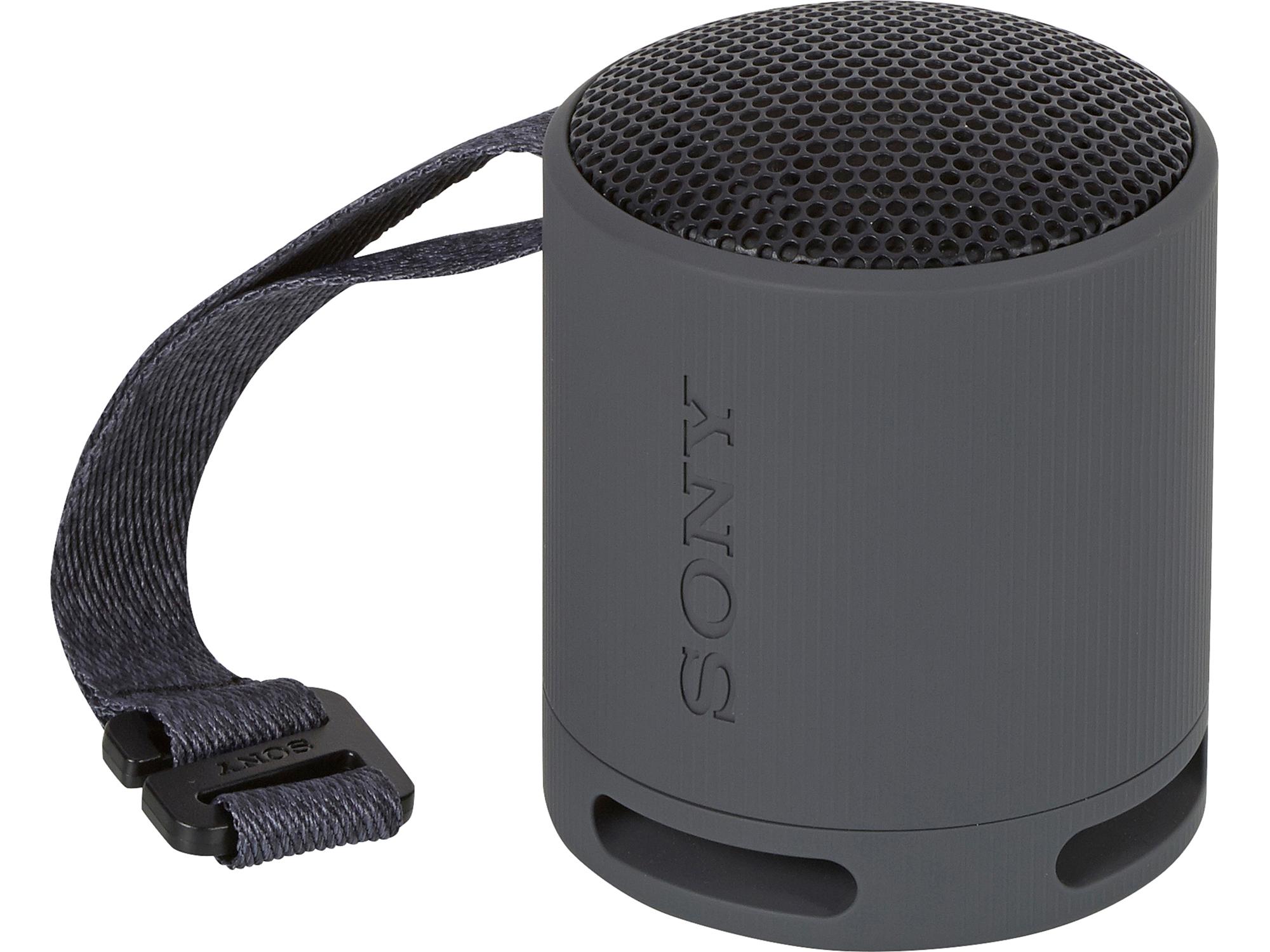 Custodia Rigida Per Sony SRS-XB100 – Impermeabile, Antiurto, In Nylon Con Maniglia E Cerniera, Nera 10,5x8,5 Cm
