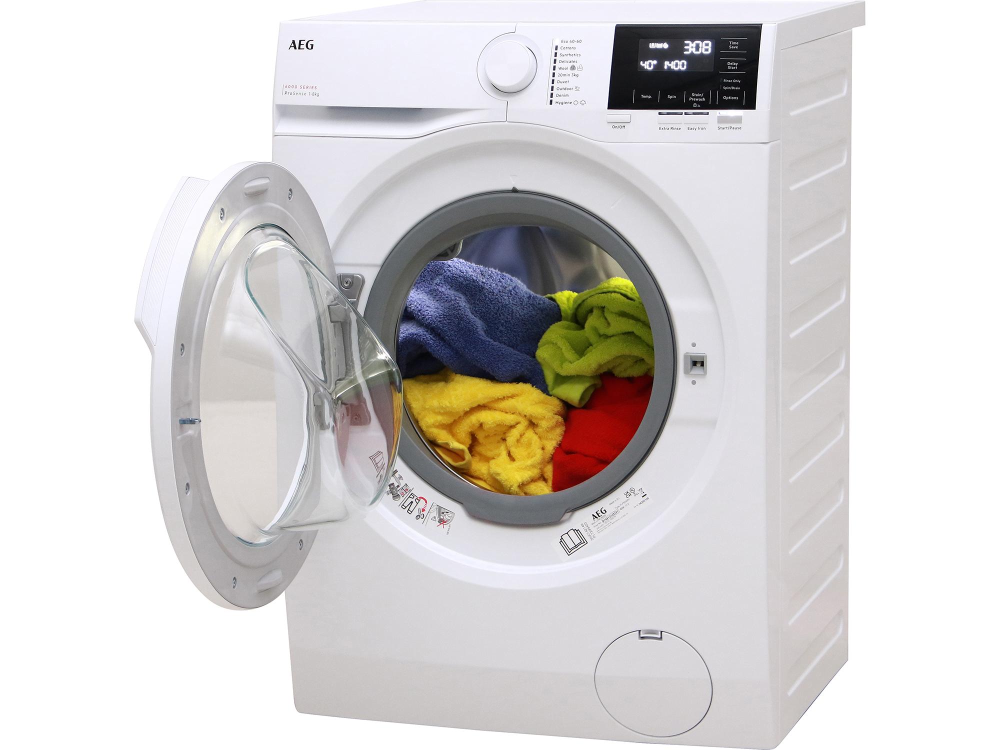 AEG LFR61842B review Freestanding 8kg Washing machine Which?