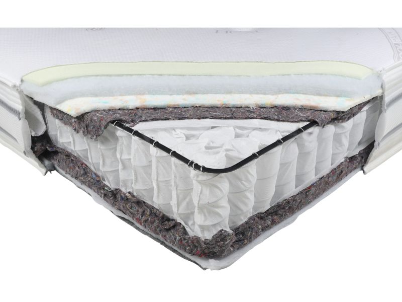 Next Slumber Essential Hybrid with Memory Foam Topper - thumbnail front