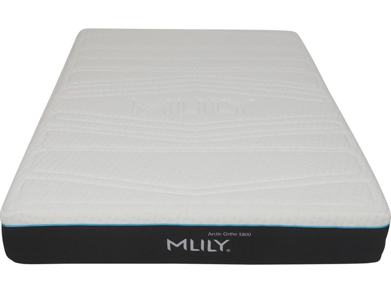 Mlily Arctic Ortho 1800 Cool Gel Hybrid Mattress - thumbnail rear
