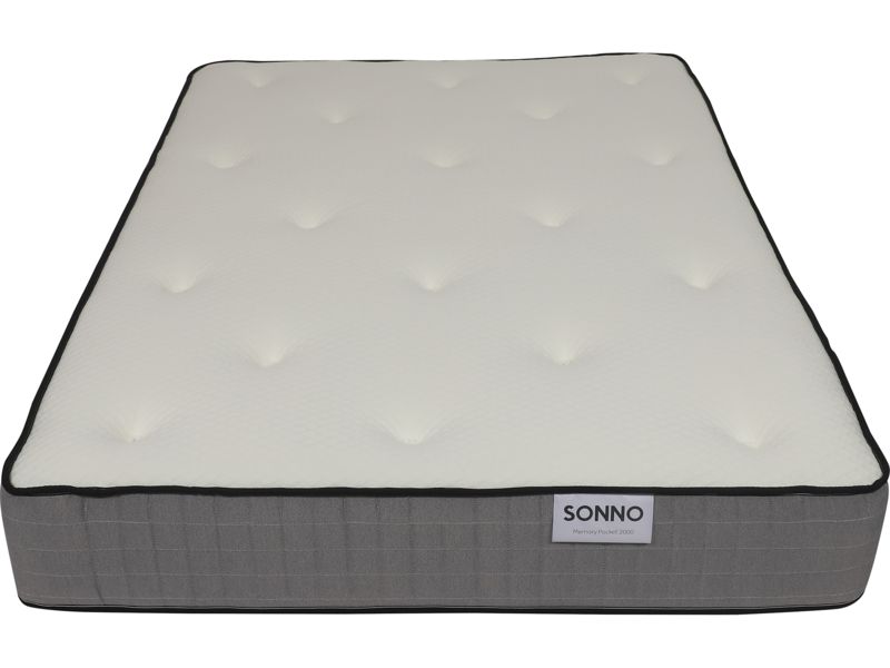 Sonno Memory Pocket 2000 Mattress - thumbnail rear