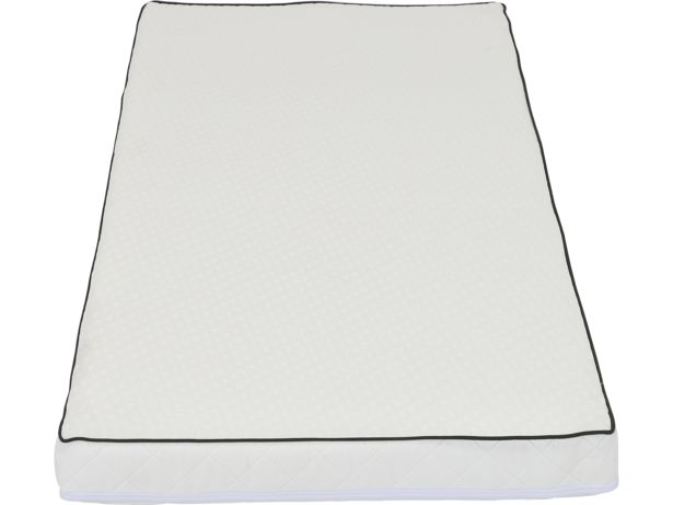 Silver Cross Quilted TrueFit Classic Cot Bed Pocket Sprung Mattress - thumbnail rear