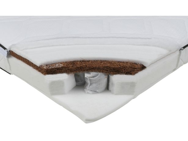Silver Cross Quilted TrueFit Premium Cot Bed Pocket Sprung Mattress - thumbnail front