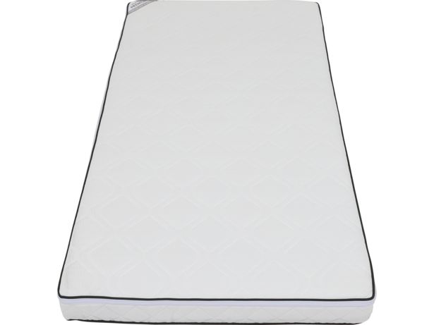 Silver Cross Quilted TrueFit Premium Cot Bed Pocket Sprung Mattress - thumbnail rear