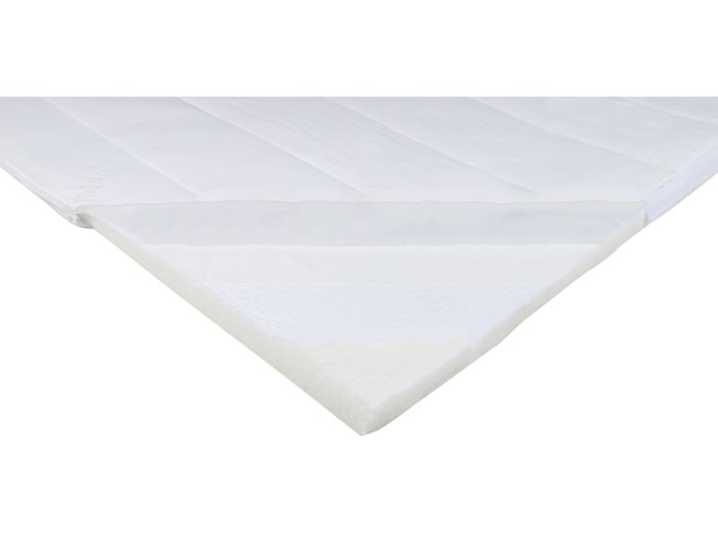 slumberdown memory foam mattress topper plu 75001