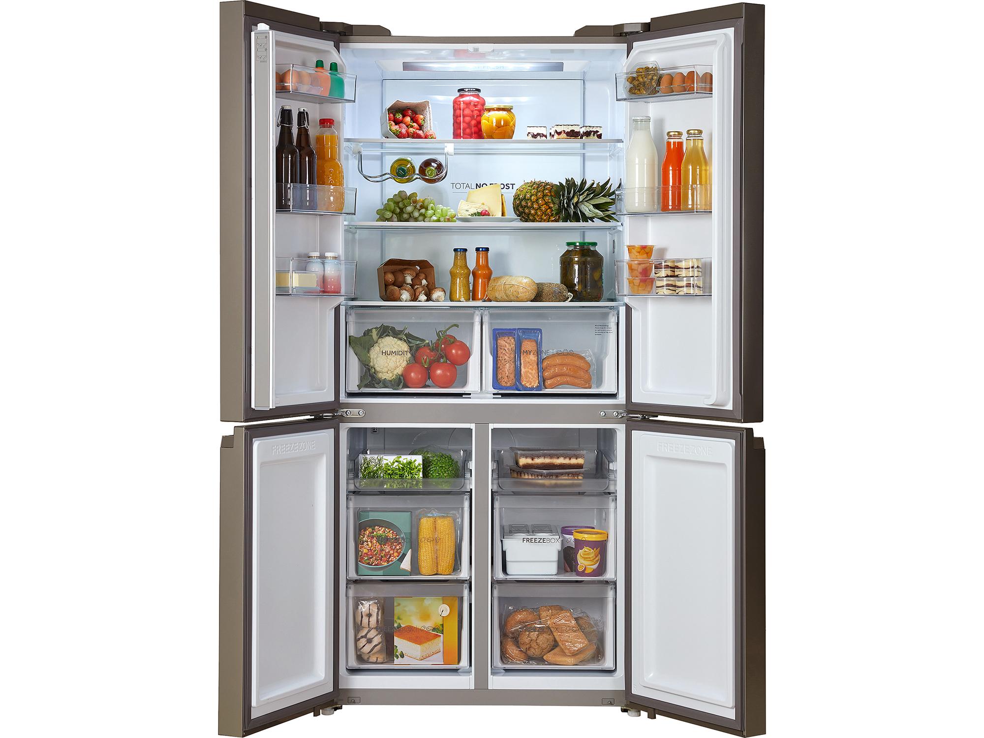 Haier HCR59F19ENMM review | Freestanding Frost-free freezer Fridge ...