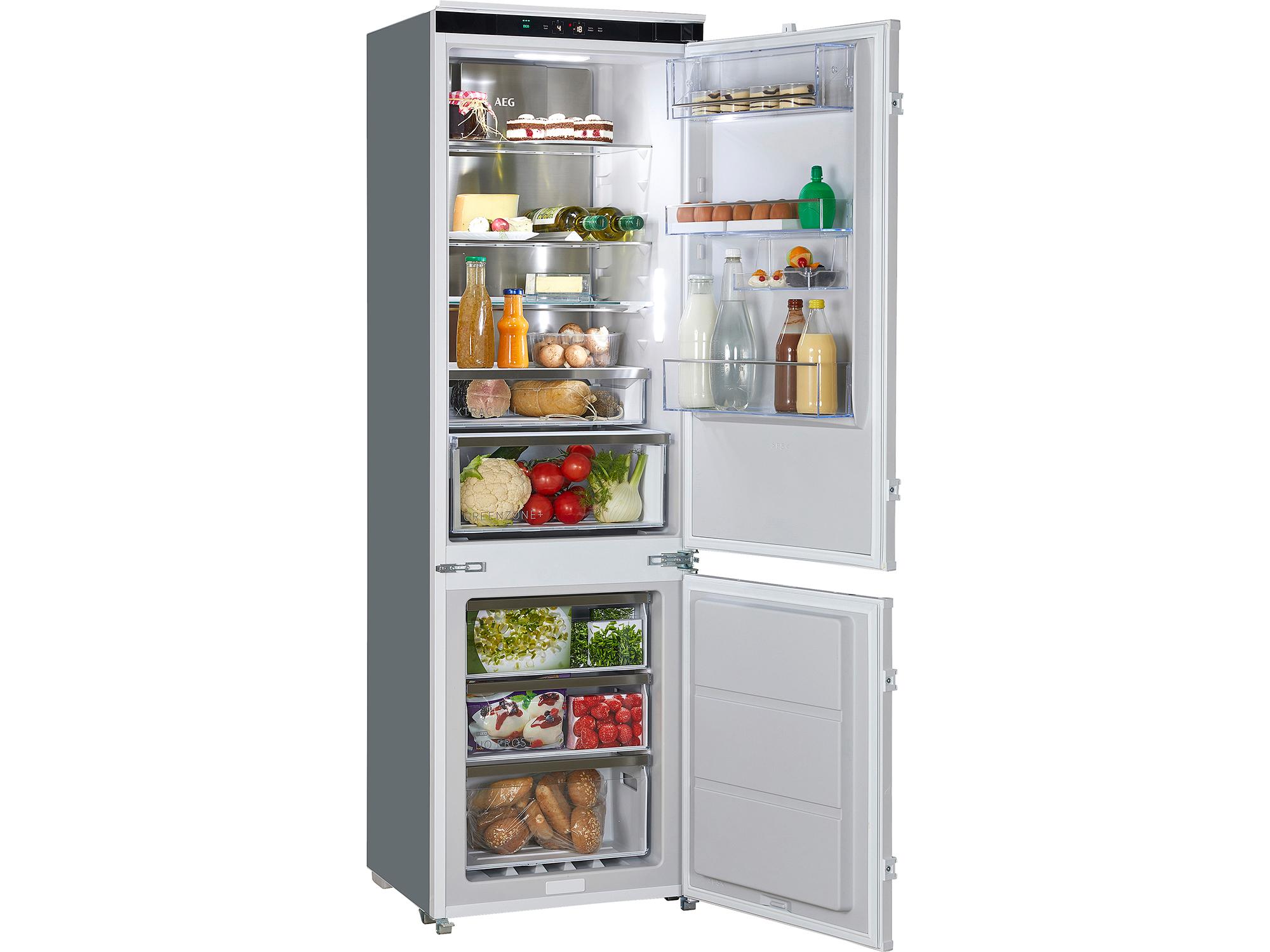AEG TSC8M181CS review | Integrated Frost-free freezer Fridge freezer ...
