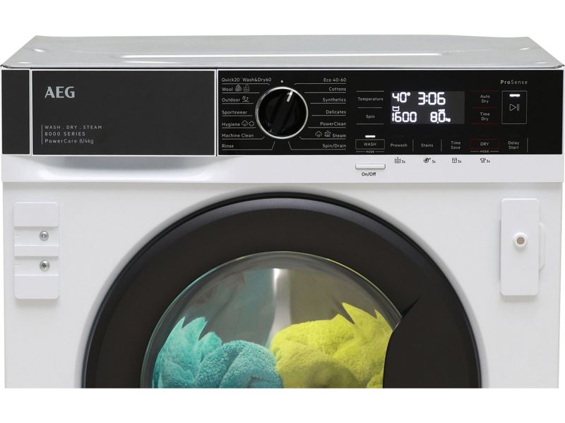 AEG L8WE84636BI - thumbnail rear