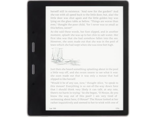 Amazon Kindle Oasis 2019 (Model no. S8IN4E) 32 GB WiFi 4G front view